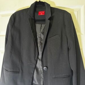 Elle Black Women's Blazer Large